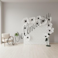 Баннер фотозона "Анемония" (аренда)