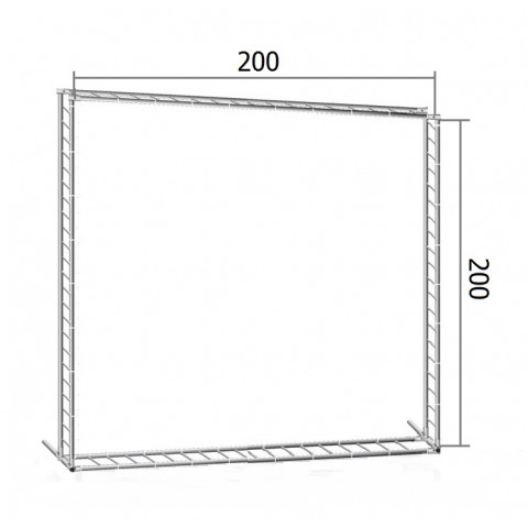 Каркас TRITIX для баннера пресс-волла 200*200 см (2*2 м)