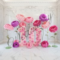 Аренда большие объемные цифры "1 и 0"