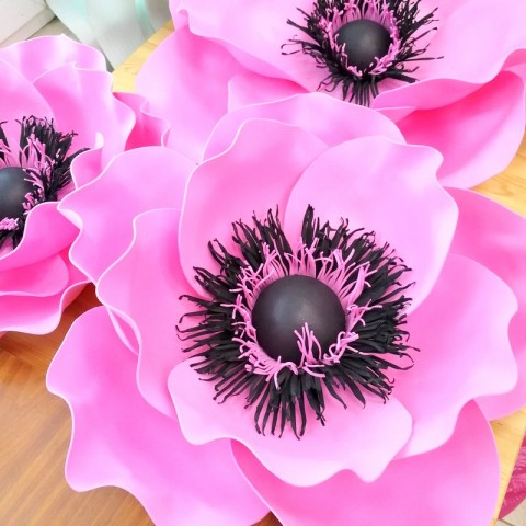 Цветок  из фоамирана "Анемон" (цвет любой по договоренности)