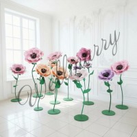 Ростовой цветок из фоамирана "Анемон" (цвет любой по договоренности) Ростовой цветок из фоамирана "Анемон" купить