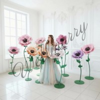 Ростовой цветок из фоамирана "Анемон" (цвет любой по договоренности) Ростовой цветок из фоамирана "Анемон" купить