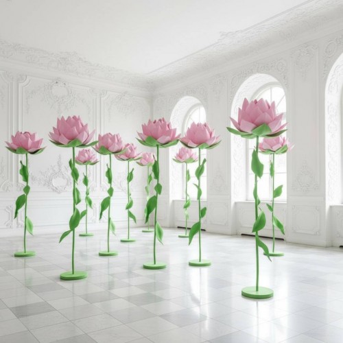 Ростовой цветок из фоамирана "Лотос" купить