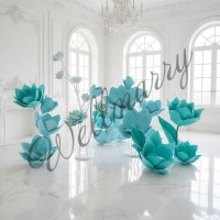 Набор цветов из фоамирана "Морской бриз" Набор цветов из фоамирана "Морской бриз"