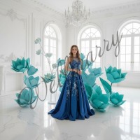 Набор цветов из фоамирана "Морской бриз" Набор цветов из фоамирана "Морской бриз"