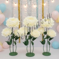 Ростовой цветок из фоамирана "Пион" купить