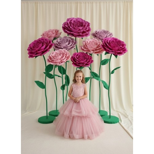 Ростовой цветок из фоамирана "Пион" купить