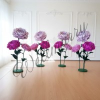 Ростовой цветок из фоамирана "Пион" купить