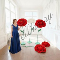 Ростовой цветок "Ранункулюс" из изолона/фоамирана купить