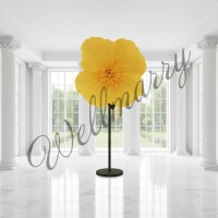 Цветок  из фоамирана "Тропики желтый" 