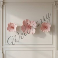 Цветок из фоамирана "Тропики" розовый Цветок из фоамирана "Тропики" розовый