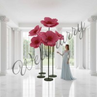 Цветок из фоамирана "Тропики" красный Цветок из фоамирана "Тропики" красный