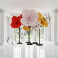 Цветок из фоамирана "Тропики" красный Цветок из фоамирана "Тропики" красный