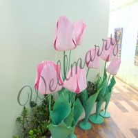 Ростовой цветок из фоамирана "Тюльпан" купить
