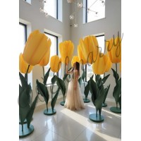 Ростовой цветок из фоамирана "Тюльпан желтый" Ростовой цветок из фоамирана "Тюльпан желтый" купить